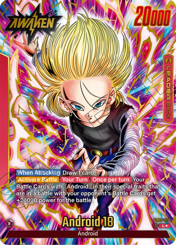 Android 18 (FB06 001) - Alt Art A1
