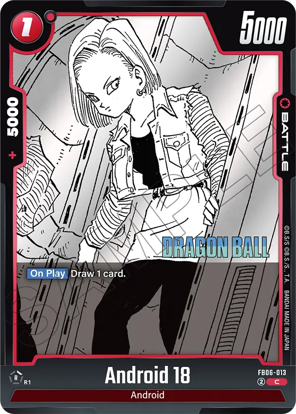 Android 18 (SB02 013) - Alt Art A4