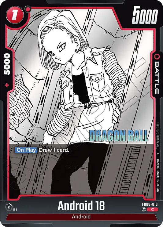 Android 18 (SB02 013) - Alt Art A4