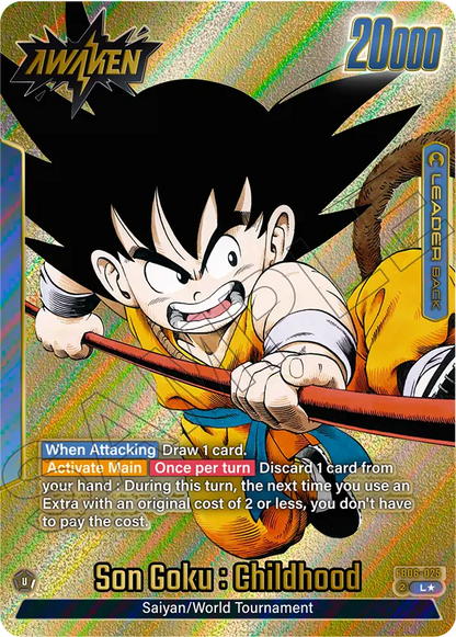 Son Goku : Childhood (SB01 025) - Alt Art A3