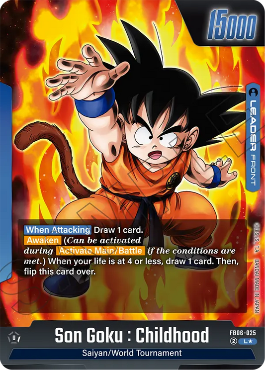 Son Goku : Childhood (FB06 025) - Alt Art A1