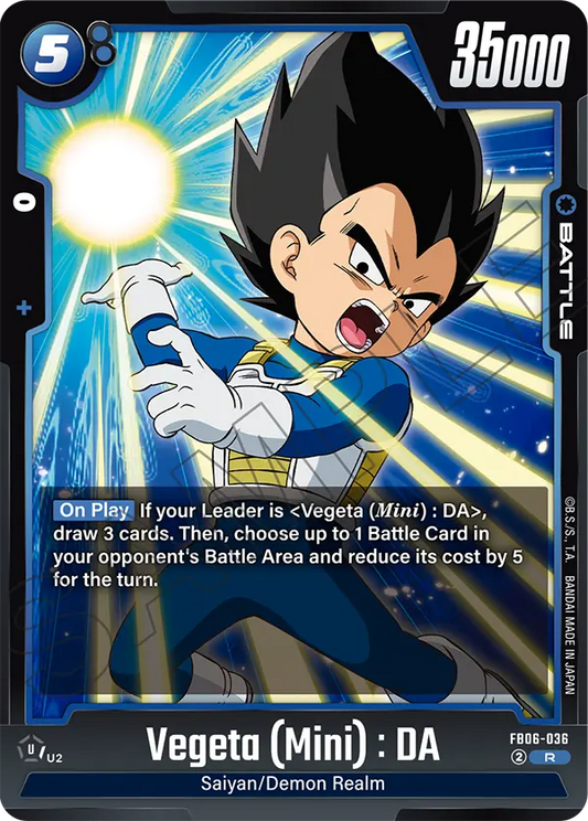 Vegeta (Mini) : DA (FB06 036)