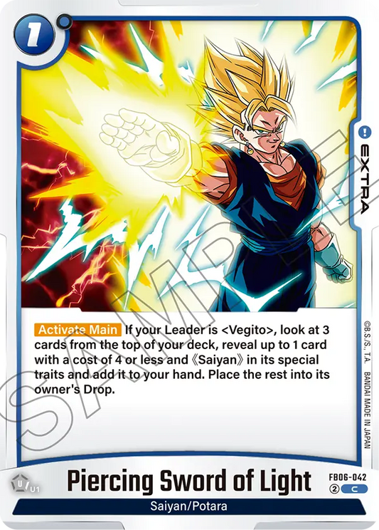 Piercing Sword of Light (FB06 042)
