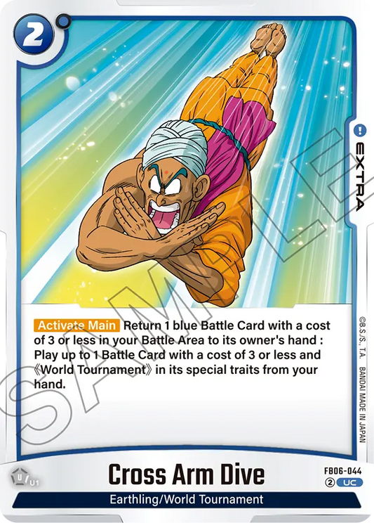 Cross Arm Dive (FB06 044)