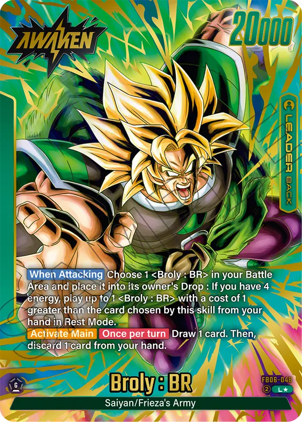 Broly : BR (FB06 048) - Alt Art A1