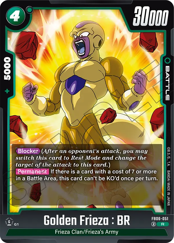 Golden Frieza : BR (FB06 051)
