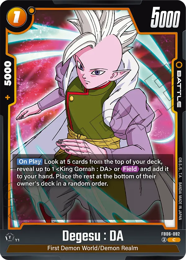 Degesu : DA (FB06 082)