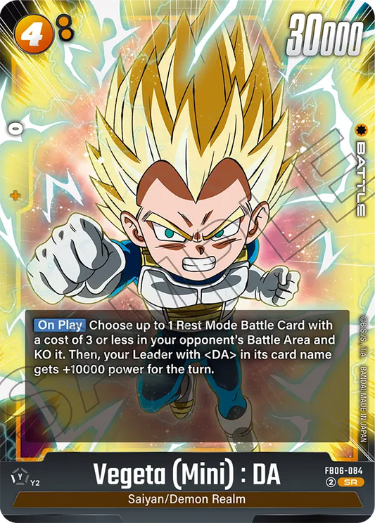 Vegeta (Mini) : DA (FB06 084)