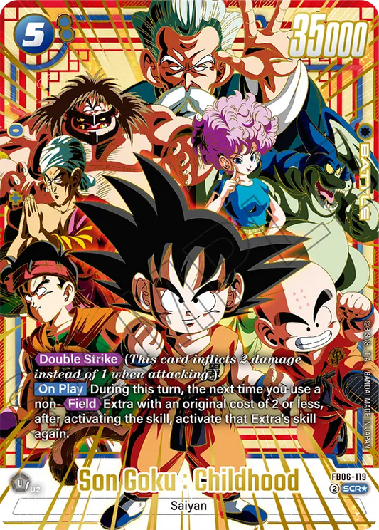 Son Goku : Childhood (FB06 119) - Alt Art A1