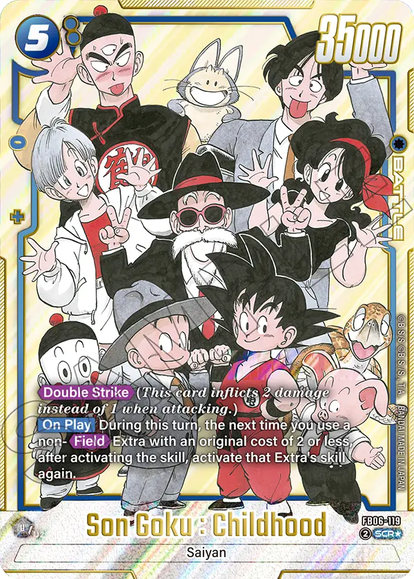 Son Goku : Childhood (SB02 119) - Alt Art A2