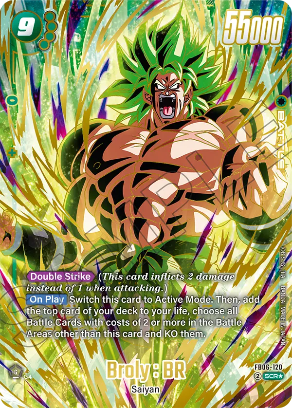 Broly : BR (FB06 120) - Alt Art A1