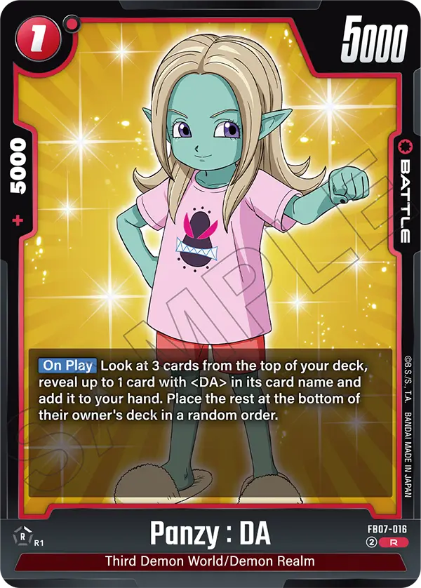 Panzy : DA (FB07 016)