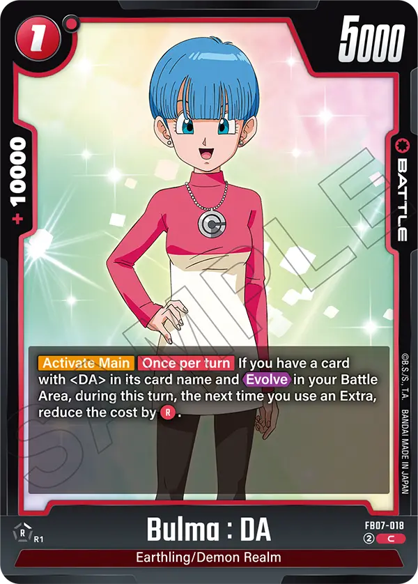 Bulma : DA (FB07 018)
