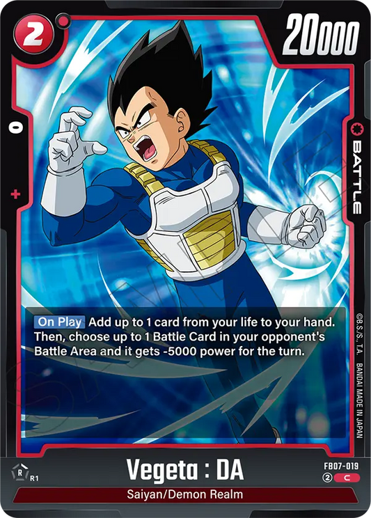 Vegeta : DA (FB07 019)