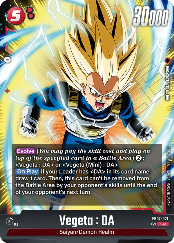 Vegeta : DA (FB07 021)