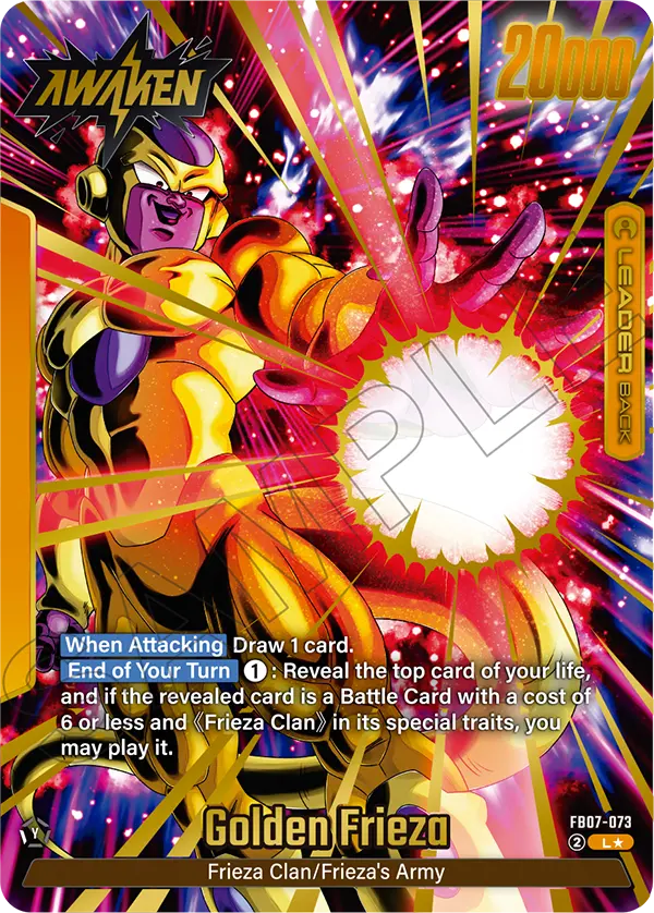 Golden Frieza (FB07 073) - Alt Art A1