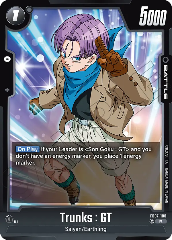 Trunks : GT (FB07 108)