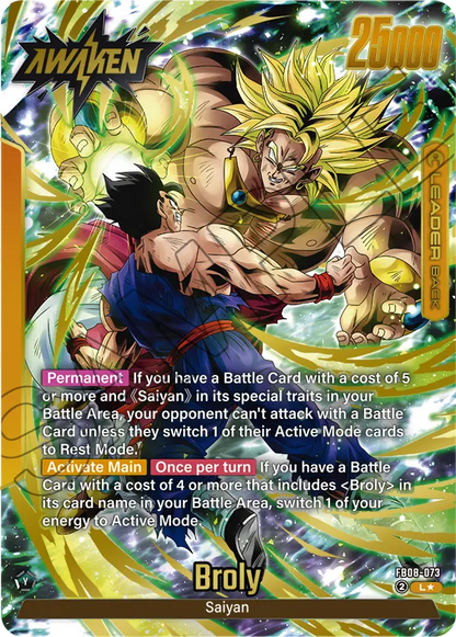 Broly (FB08 073) - Alt Art A1