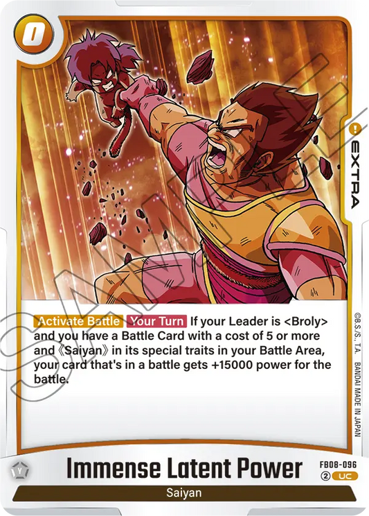 Immense Latent Power (FB08 096)