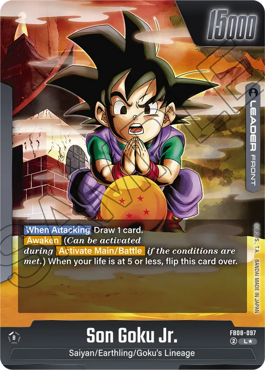 Son Goku Jr. (FB08 097) - Alt Art A1