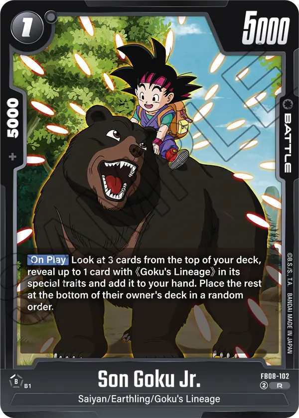 Son Goku Jr. (FB08 102)