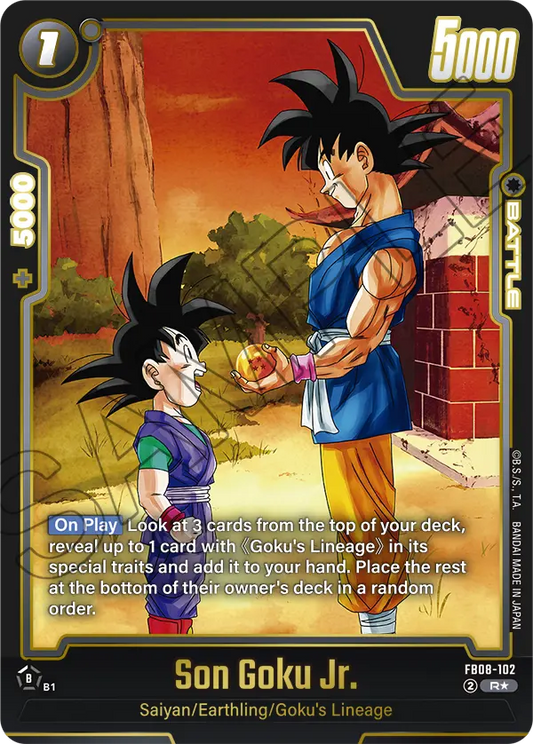Son Goku Jr. (FB08 102) - Alt Art A1