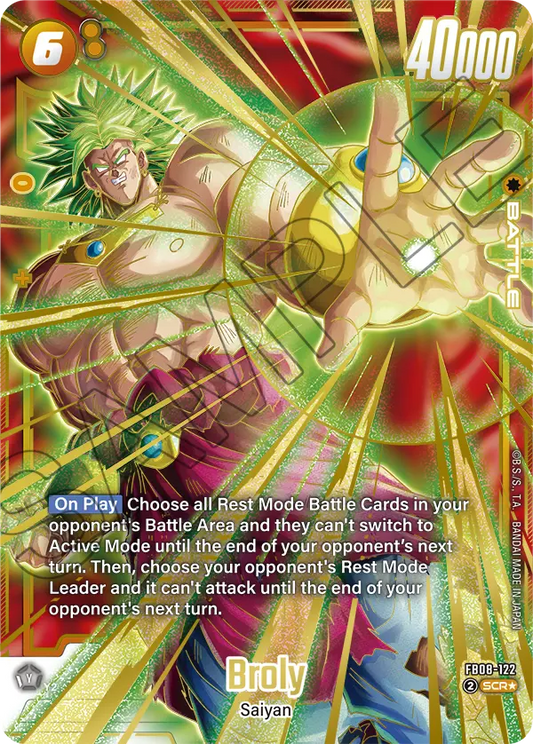Broly (FB08 122) - Alt Art A1