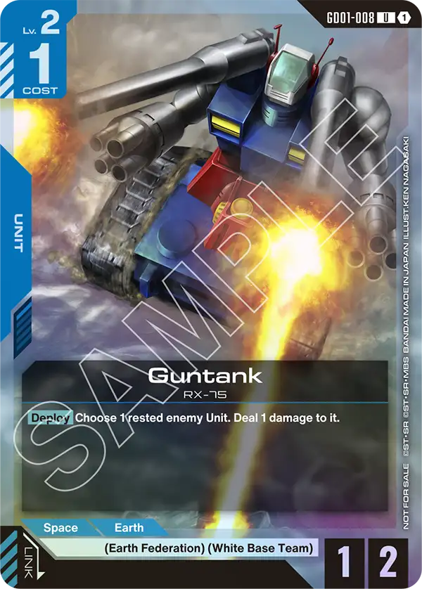 Guntank (GD01 008) - Alt Art A2