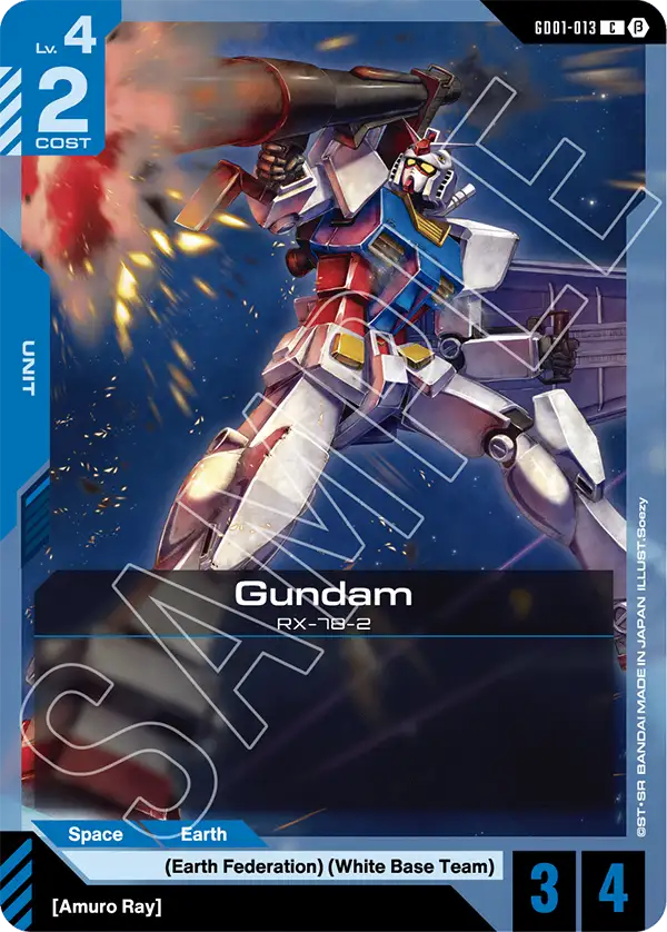Gundam (GD01 013) - Alt Art A1