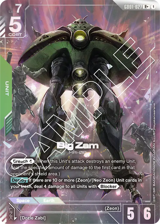 Big Zam (GD01 027) - Alt Art A1