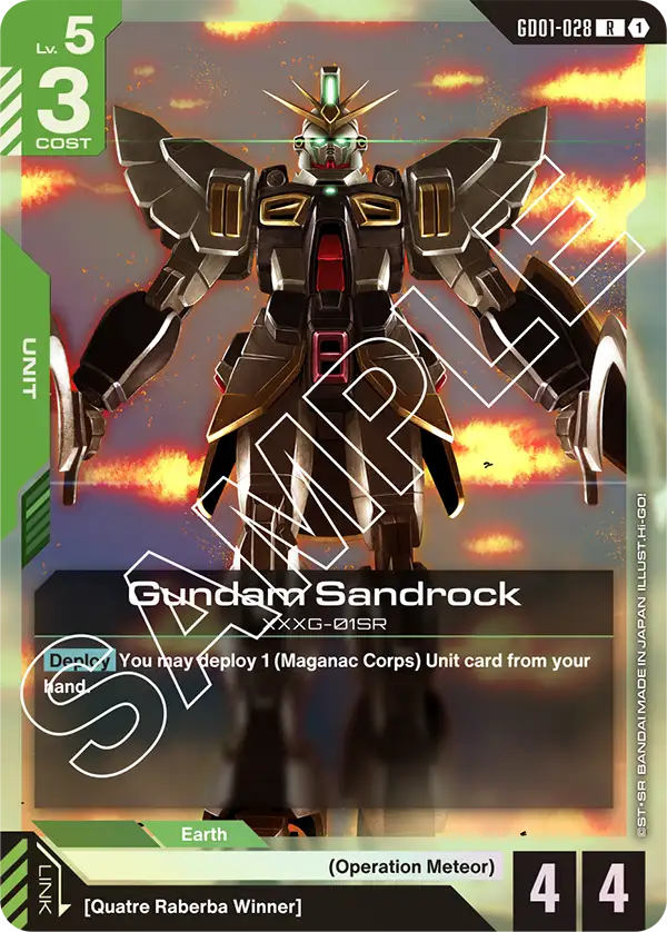 Gundam Sandrock (GD01 028)