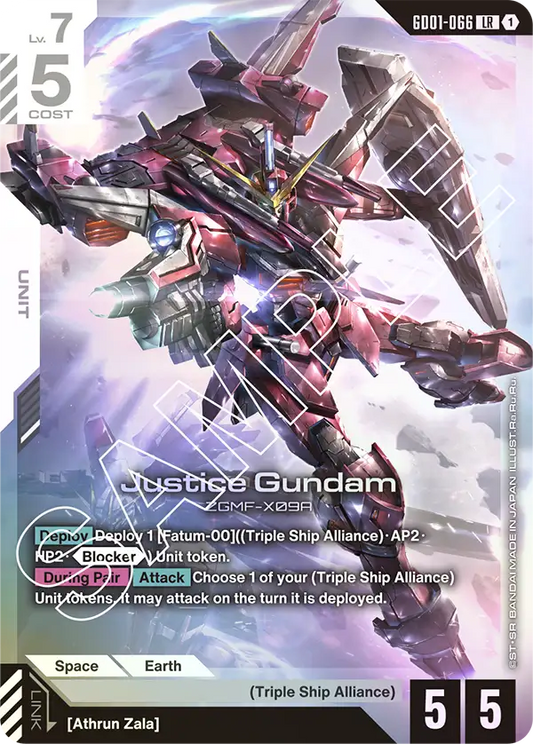 Justice Gundam (GD01 066)