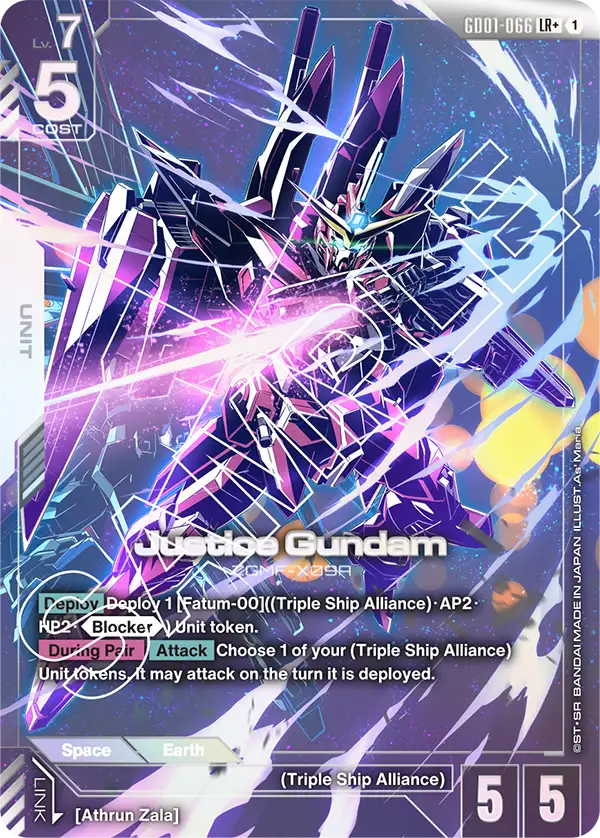 Justice Gundam (GD01 066) - Alt Art A1