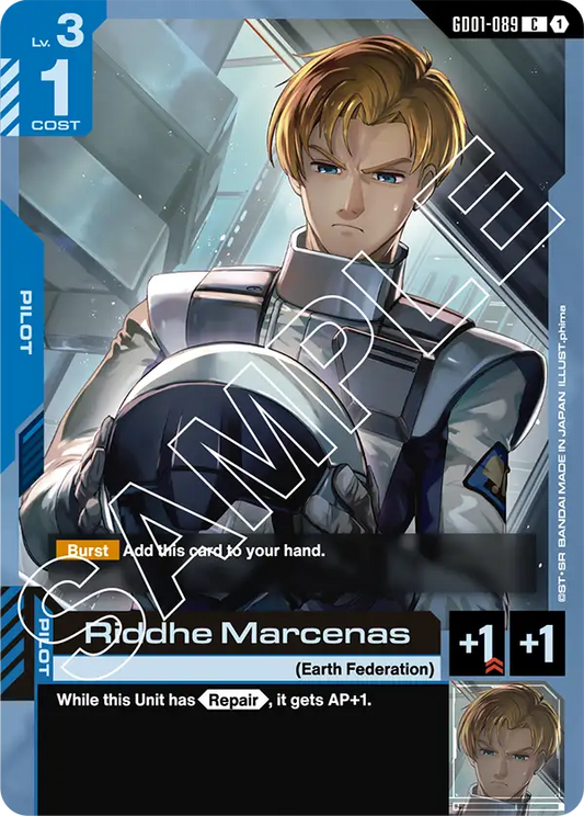 Riddhe Marcenas (GD01 089)