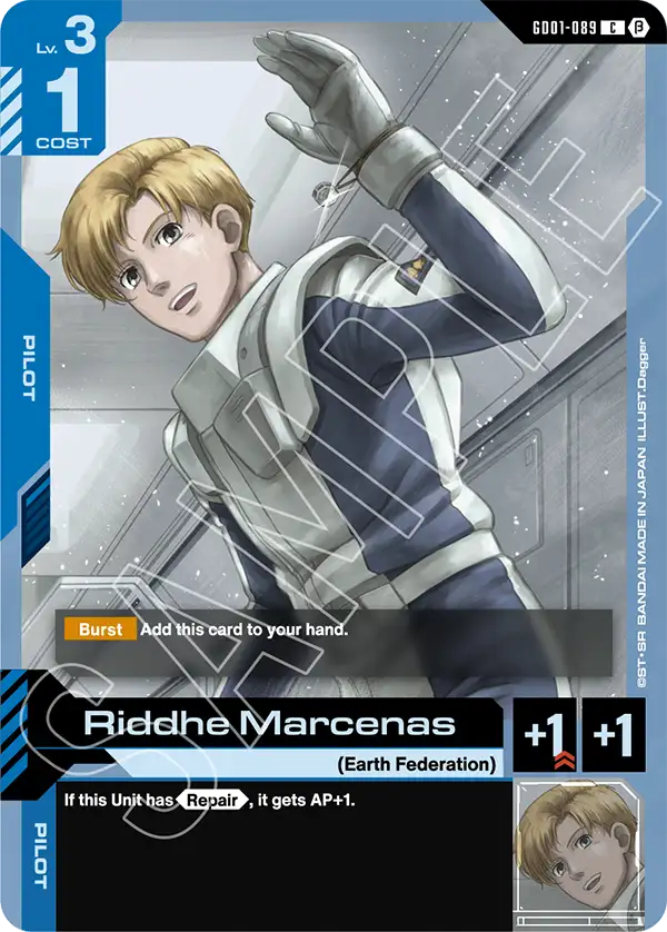 Riddhe Marcenas (GD01 089) - Alt Art A1