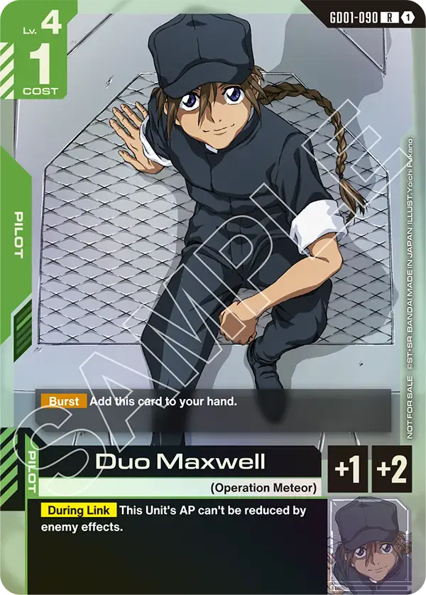 Duo Maxwell (GD01 090) - Alt Art A2