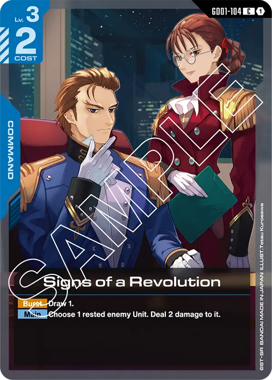 Signs of a Revolution (GD01 104)