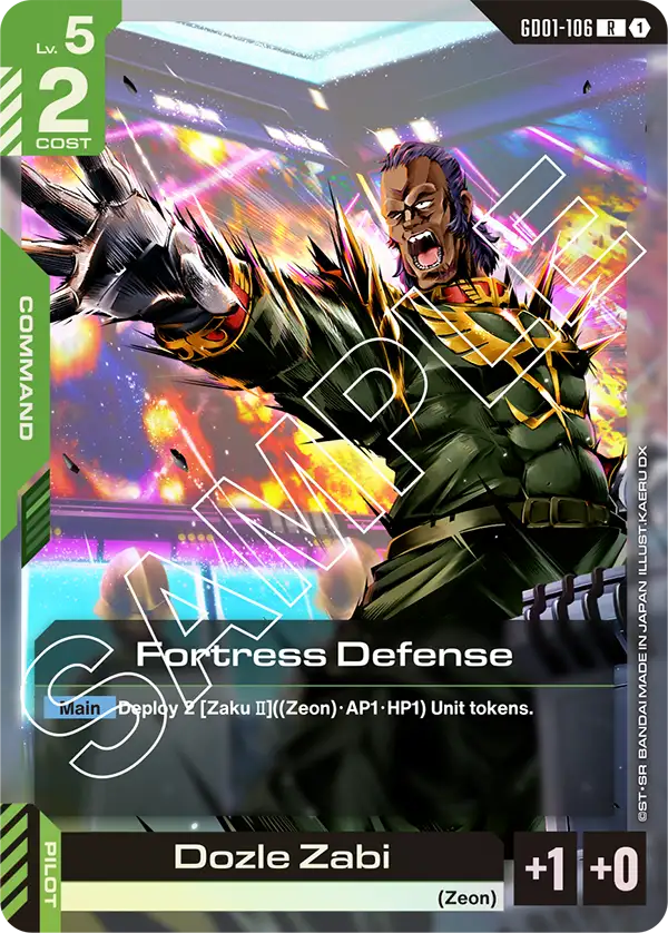 Fortress Defense (GD01 106)