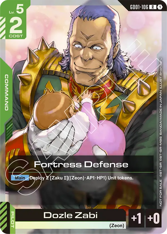 Fortress Defense (GD01 106) - Alt Art A1