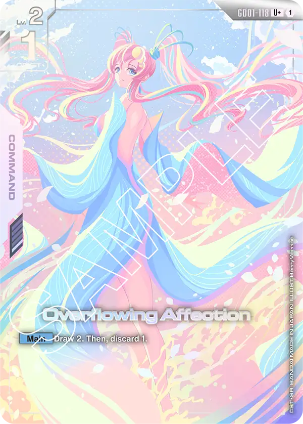 Overflowing Affection (GD01 118) - Alt Art A1