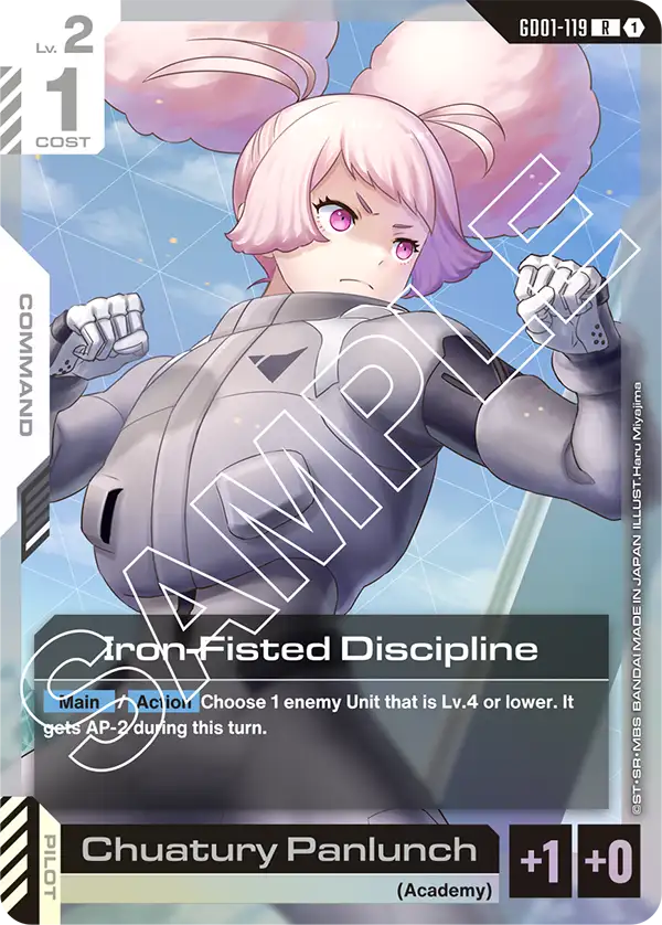 Iron-Fisted Discipline (GD01 119)