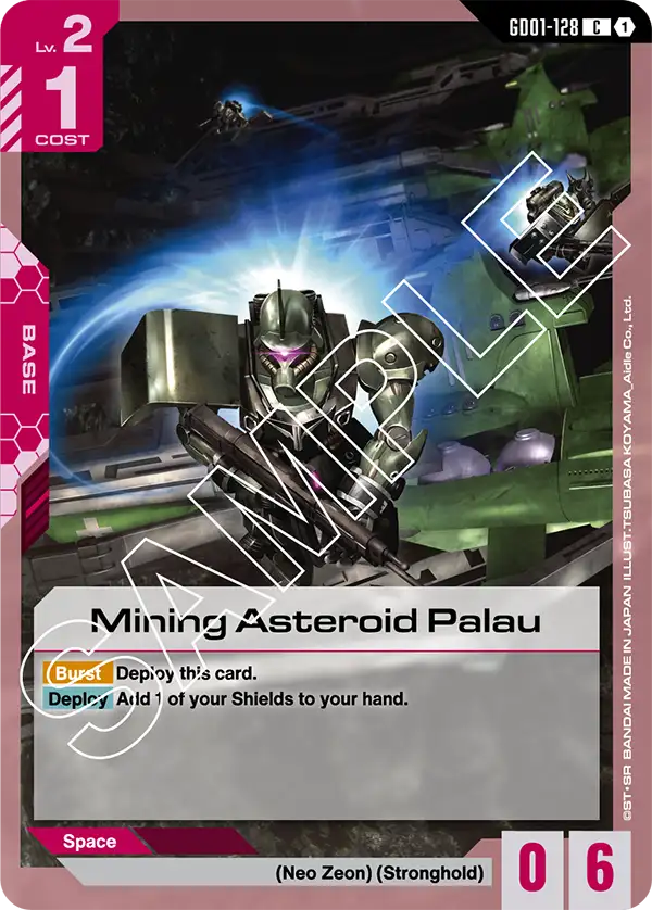 Mining Asteroid Palau (GD01 128)