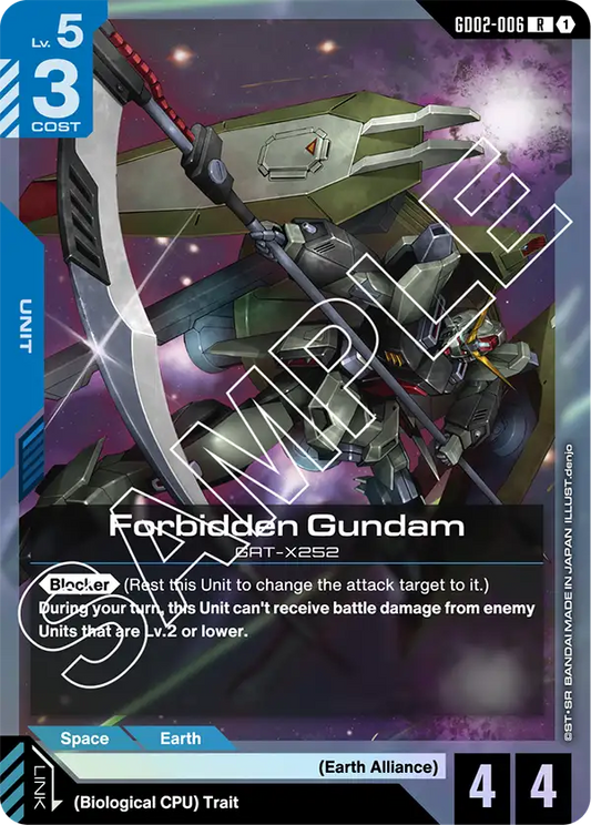 Forbidden Gundam (GD02 006)