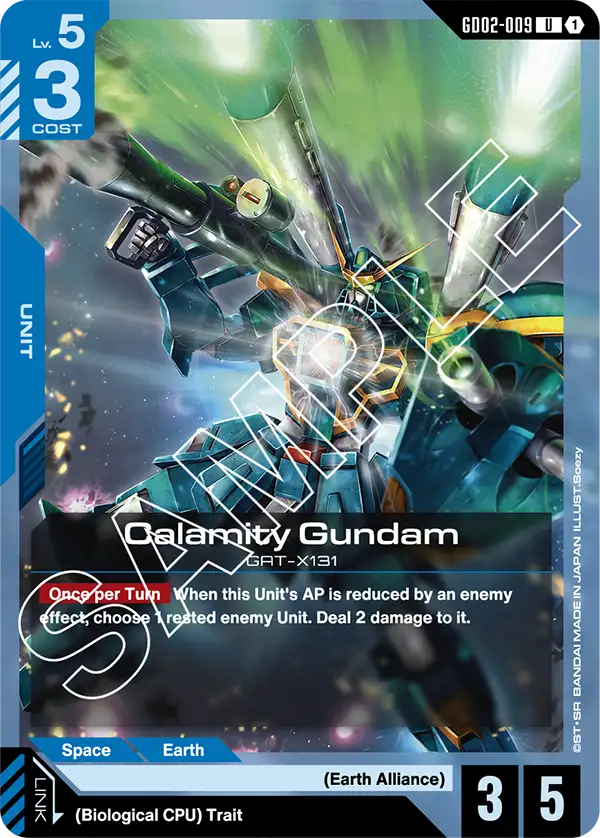Calamity Gundam (GD02 009)