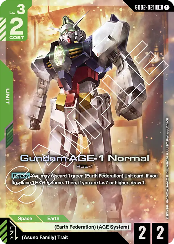 Gundam AGE-1 Normal (GD02 021)