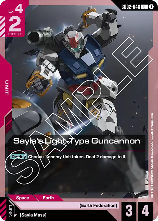 Sayla's Light-Type Guncannon (GD02 046)