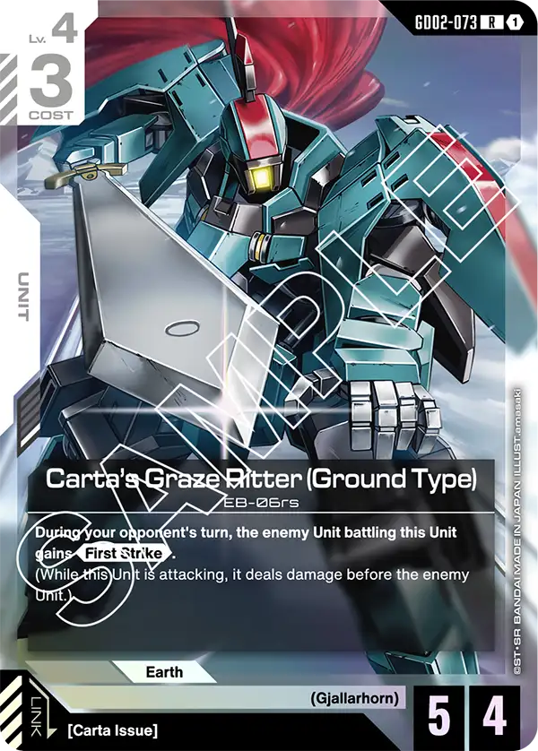 Carta's Graze Ritter (Ground Type) (GD02 073)