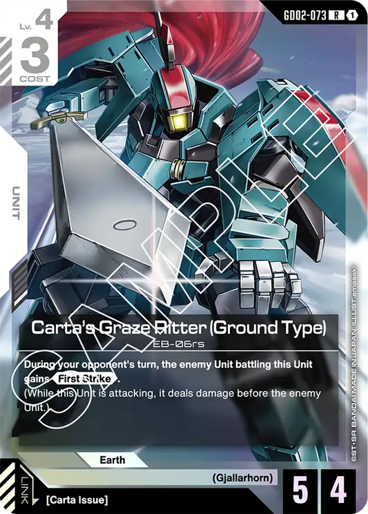 Carta's Graze Ritter (Ground Type) (GD02 073)