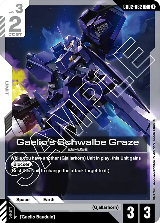 Gaelio's Schwalbe Graze (GD02 082)