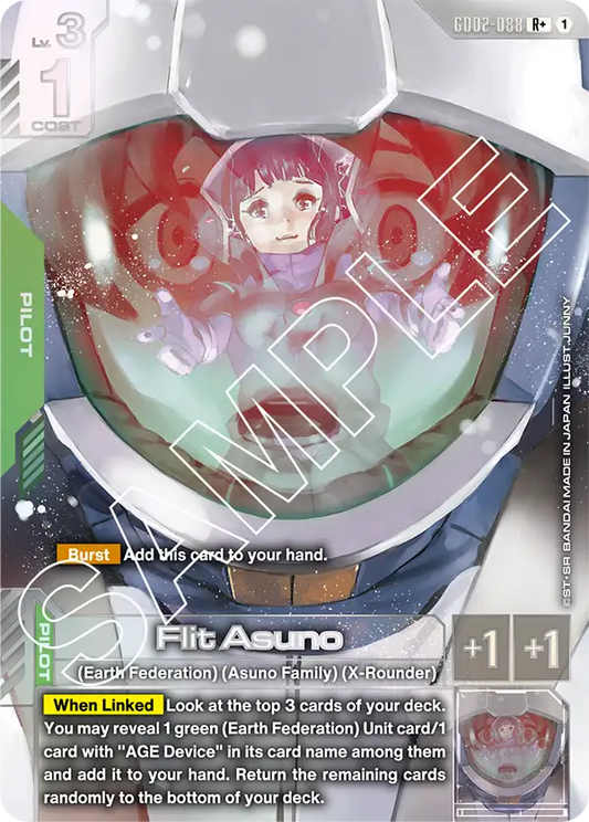 Flit Asuno (GD02 088) - Alt Art A1